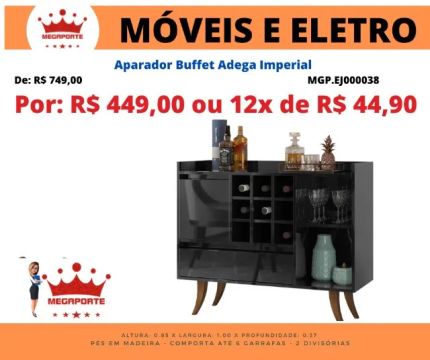 Aparador Buffet Adega Imperial