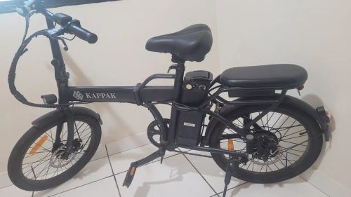 Bicicleta Elétrica Dobrável Kapppak,bicicleta esta usada[ leia com atenção a descrição]