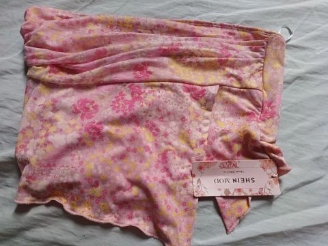 Blusa tomara que caia floral 