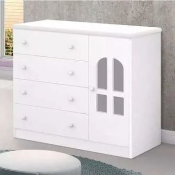 Cômoda Infantil Alvin - Direto da Fábrica 