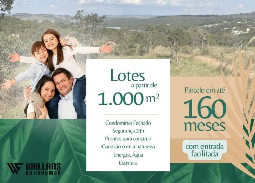 Corumbá 4, Lotes em Condomínio, Guarita, Segurança 24h, Infraestrutura Completa
