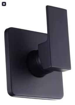 Misturador Para Chuveiro Água Quente e Fria.  MONOCOMANDO BLACK