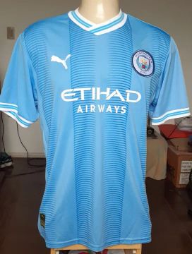 Camisa Manchester City -  Azul - Tamanho G