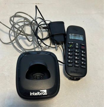 Aparelho de telefone fixo Intelbras de