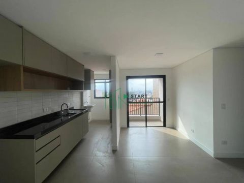 Apartamento com 2 dormitórios para alugar, 65 m² por R$ 3.660/mês - Campestre - Santo Andr