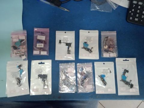 Lote de cabo flex de Iphone 4s, 5g, 5c, 5s, 6, 6s, 6s plus