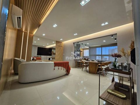 Apartamento Decorado com 3 quartos sendo 1 suíte à venda, 101 m² por R$ 950.000 - Santa Mô