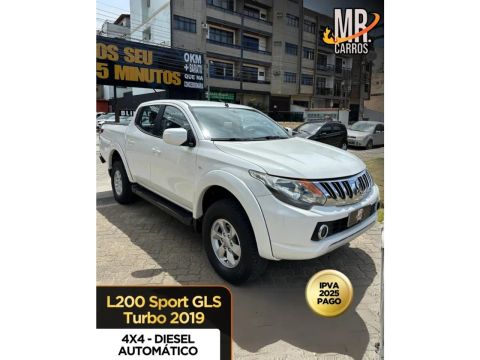 Mitsubishi L200 triton 2019 2.4 16v turbo diesel sport gls cd 4p 4x4 automático