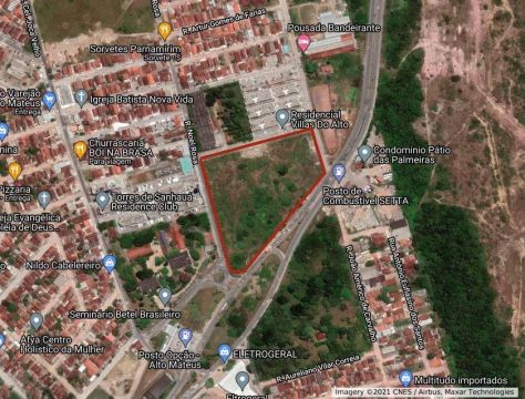 1 Terreno de 1 m² Alto do Mateus - João Pessoa, à venda por R$ 6.000.000