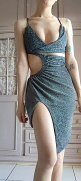 Vestido de Festa Cintilante - Tamanho P