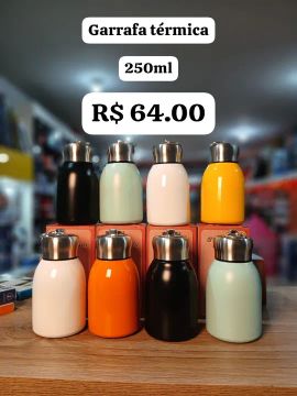 Garrafa Térmica 250ml - Acampamento