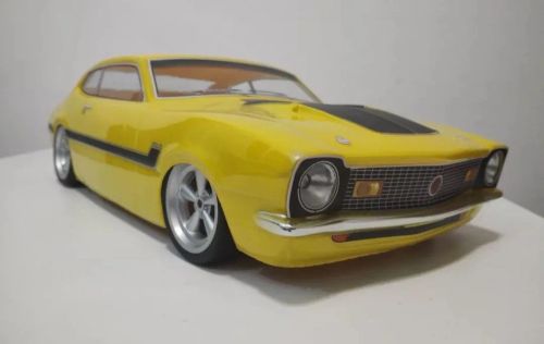 Maverick Amarelo - Bolha para Automodelo 1:10