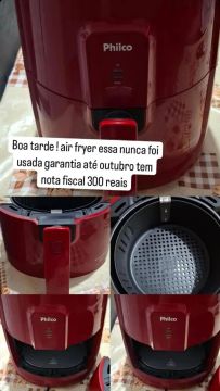 Air Fryer Philco 4L - Nova - Garantia