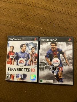 FIFA 10 e FIFA 13 PS2 ORIGINAIS 