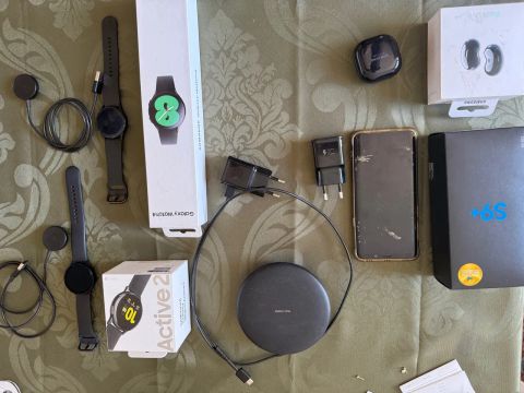 Kit Samsung Galaxy -  Celular, Relógios, Fones e carregadores, com e sem indução