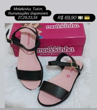 SANDÁLIA MOLEKINHA Entrega grátis 