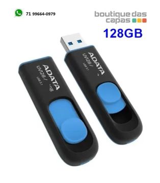 Pen Drive Adata a-data UV128 128GB - AUV128-128G-RBE usb 3.2
