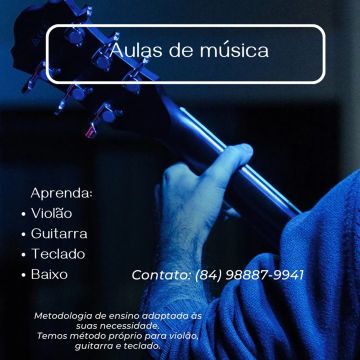 Aulas de música 