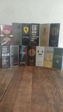 Perfumes masculinos e Femininos 