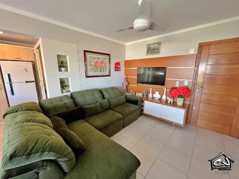 Páscoa/Balonismo 2025 - Apartamento c/ 3 Quartos (1 c/ AR) - 1 Quadra Mar - Prainha