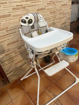 Cadeira alimentação bebê + vasinho
