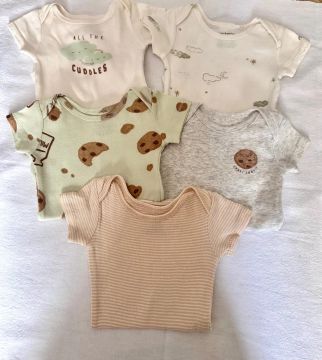 Kit de 5 bodies para bebê - Carter?s
