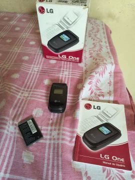 Celular LG One antigo ler anuncio