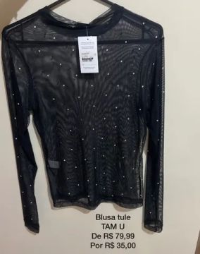 Blusa tule 