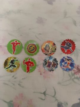 Tazos spinners liga da justiça (aceito olxpay)
