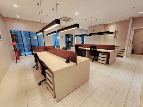LAGOA CORPORATE E OFFICES - SALA MOBILIADA