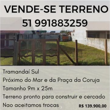 Terreno em Tramandaí Sul