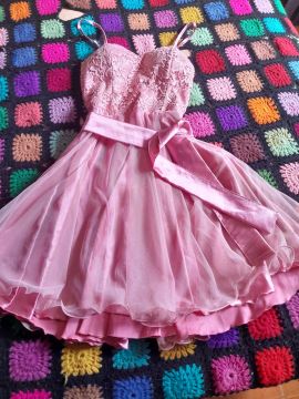 Vestido de Festa Rosa