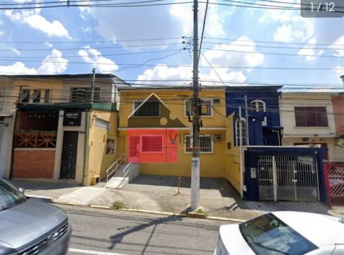 Sobrado Comercial para locação, com 8 mts de fachada com recuo de 3 vagas na Vila Mariana,