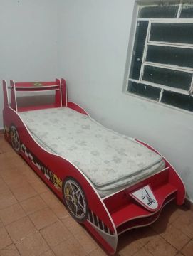 Cama infantil Carrinho de de Corrida