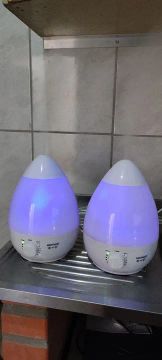 Difusor de Aromas Ultrassônico 2 em 1 - Novo