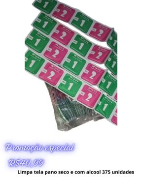 375 Lenços de Limpeza para Tela de Celular - Promoção!