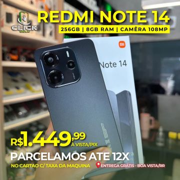 Redmi Note 14 256GB + 8GB RAM