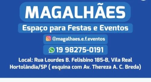 MAGALHÃES ESPAÇO PARA FESTAS E EVENTOS