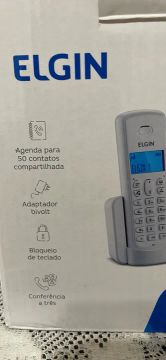 Telefone sem fio Elgin