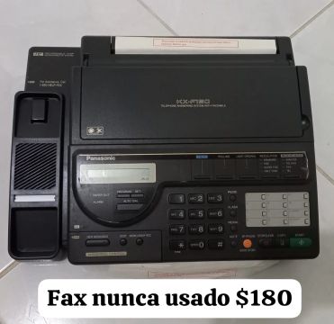 Fax novo com manual 