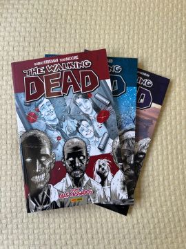 HQ/Quadrinho The Walking Dead - Volume 1 a 3