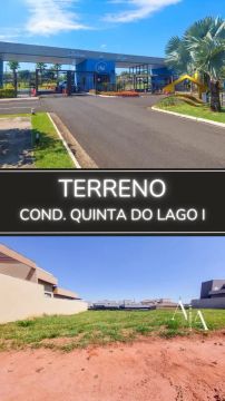 TERRENO CONDOMÍNIO QUINTA DO LAGO I EM SÃO JOSÉ DO RIO PRETO