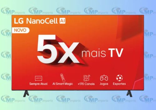 Loja MP Imports: Smart TV LG NanoCell NANO80 4K de 70" 70NANO80