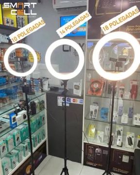 Ring Light para Celular - 10, 14 ou 18 polegadas