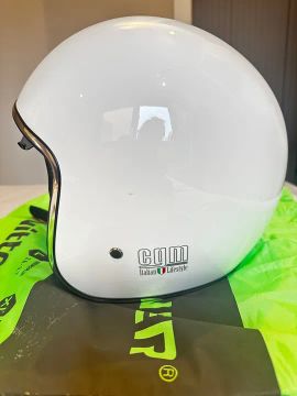 Capacete CGM Italiano Branco