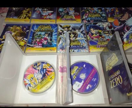 DVD Cavaleiros de ouro, original completo.
