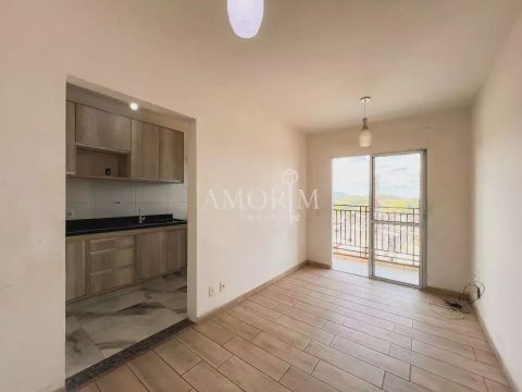 Apartamento com 54m2  e 2 Quartos com Lazer Completo e Segurança na Fazendinha!