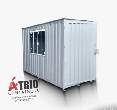Contêiner galvanizado desmontável 