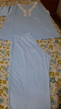 Pijamas viscose fresquinho, Tam G, Semi Novo. 30,00
