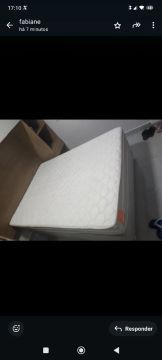 Colchão casal molas ensacadas novo